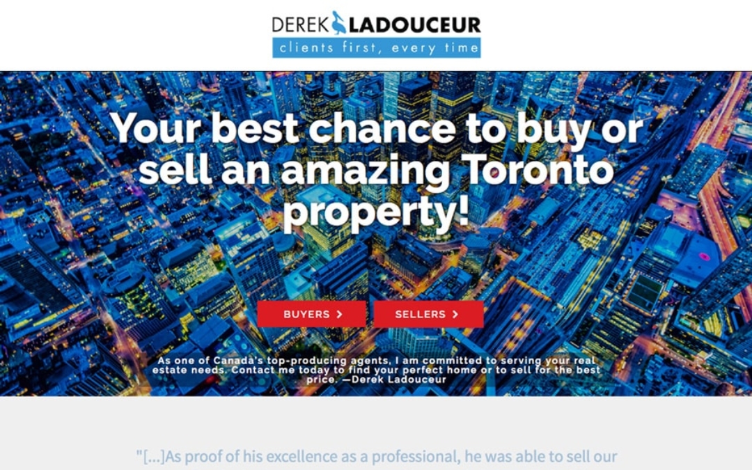 Sevens Created It: Real Estate Website for Toronto MLS access