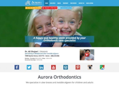 sevens created it brace your smile responsive web re design 3