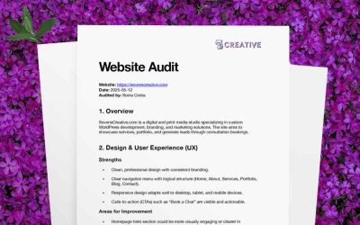 Get Your Free Website Audit: Unlock Your Site’s Potential Today!