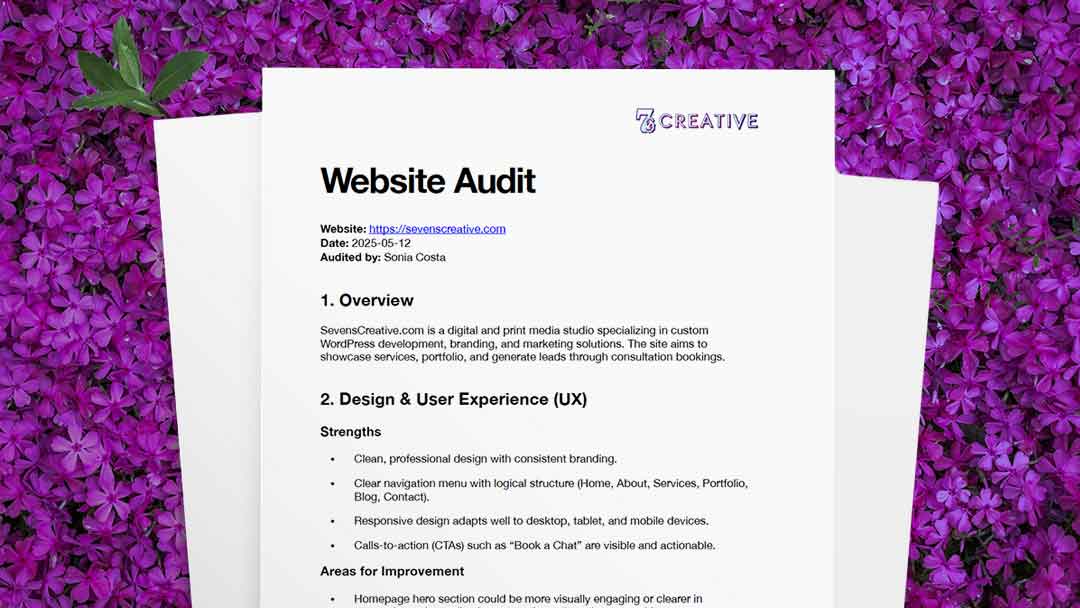 Get Your Free Website Audit: Unlock Your Site’s Potential Today!